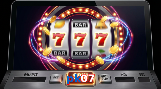 Main screen of Pk07 slots page for PK players